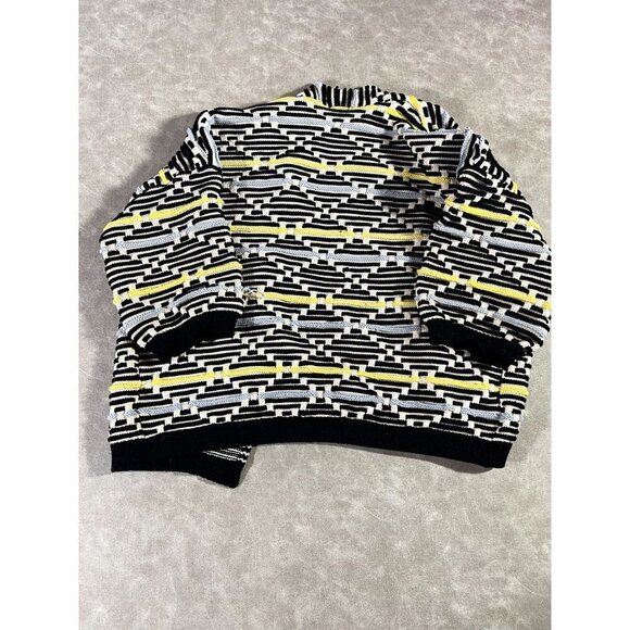 H&M Diamond Pattern 3D Women's Open Cardigan Sz S - Picture 8 of 8